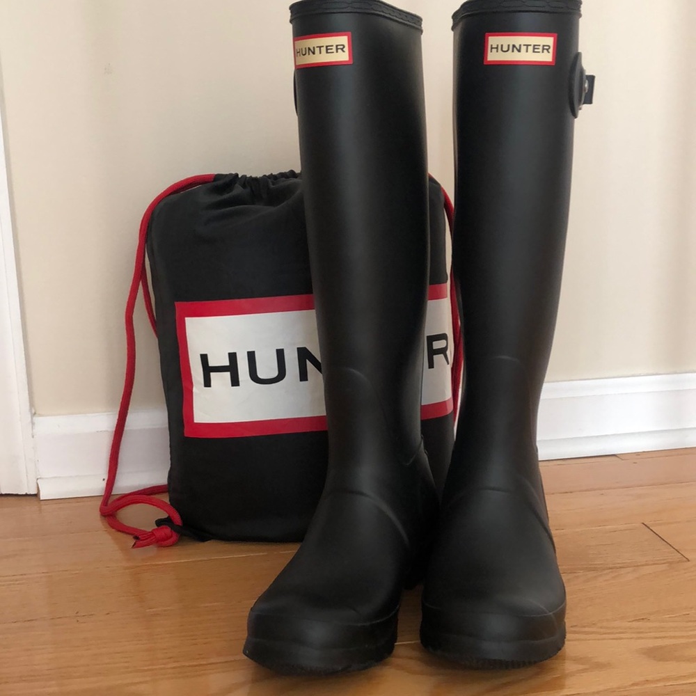 Hunter tall boots